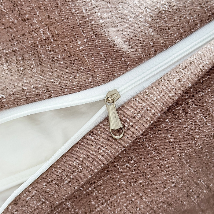 91家纺网 家纺一手货源 找家纺 丝芙妮家居（原乐视家纺） 2025新款原麻纽扣款四件套 云栖·纽扣款