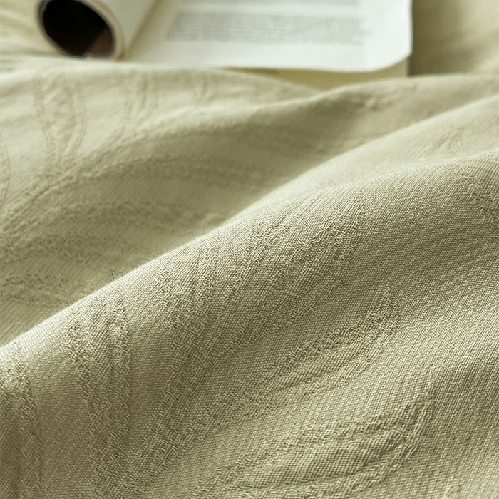 91家纺网 家纺一手货源 找家纺 （总）宜代光年 2025新款60s水洗棉提花系列四件套-第二批-场景二