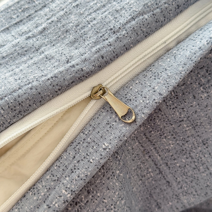 91家纺网 家纺一手货源 找家纺 丝芙妮家居（原乐视家纺） 2025新款原麻纽扣款四件套 庄生晓梦·纽扣款