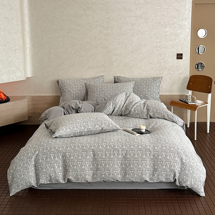 91家纺网 家纺一手货源 找家纺 （总）宜代光年 2025新款60s水洗棉提花系列四件套-第三批