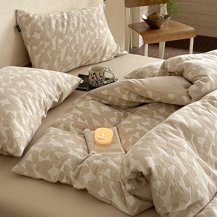 91家纺网 家纺一手货源 找家纺 宜代光年 2025新款60s水洗棉提花系列四件套-第三批 温差-米