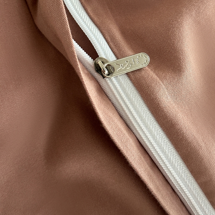 91家纺网 家纺一手货源 找家纺 宜代光年 2025新款60s水洗棉提花系列四件套-第三批 雪片花-暖橘