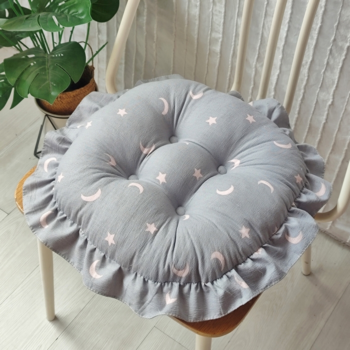 91家纺网 家纺一手货源 找家纺 （总）李帅家居 2025新款韩版花边坐垫