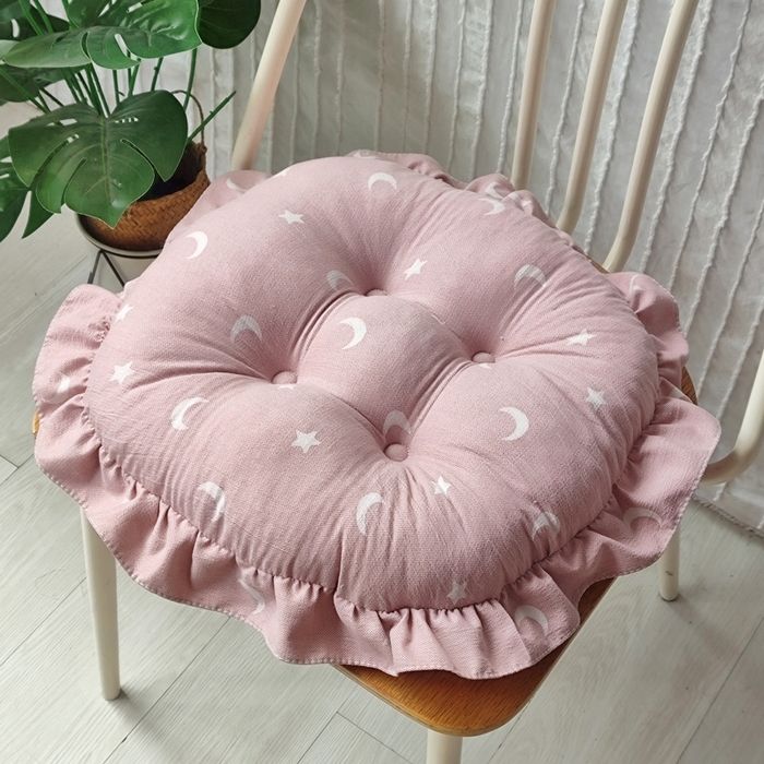 91家纺网 家纺一手货源 找家纺 （总）李帅家居 2025新款韩版花边坐垫