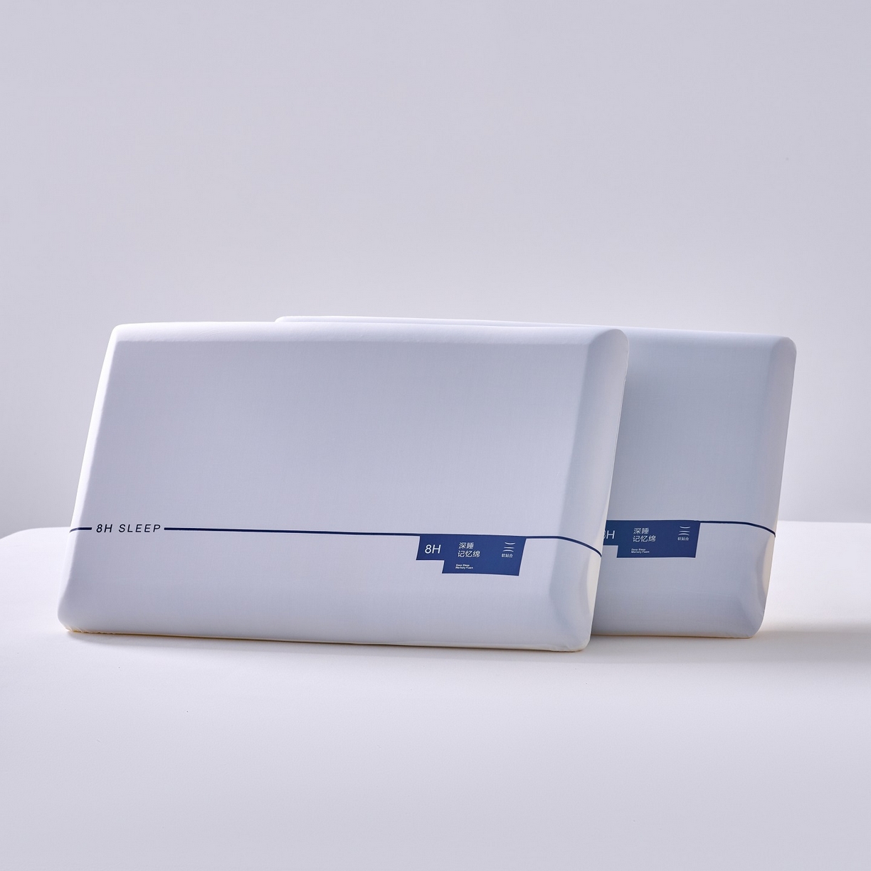91家纺网 家纺一手货源 找家纺 明星枕业 2025新款朵朵酒店同款星球Pro零压记忆绵枕枕头成人护颈椎枕助睡眠男枕芯 零压记忆绵枕-三芯蓝灰白