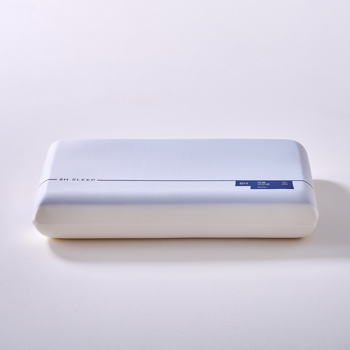 91家纺网 家纺一手货源 找家纺 明星枕业 2025新款朵朵酒店同款星球Pro零压记忆绵枕枕头成人护颈椎枕助睡眠男枕芯 零压记忆绵枕-双芯蓝白