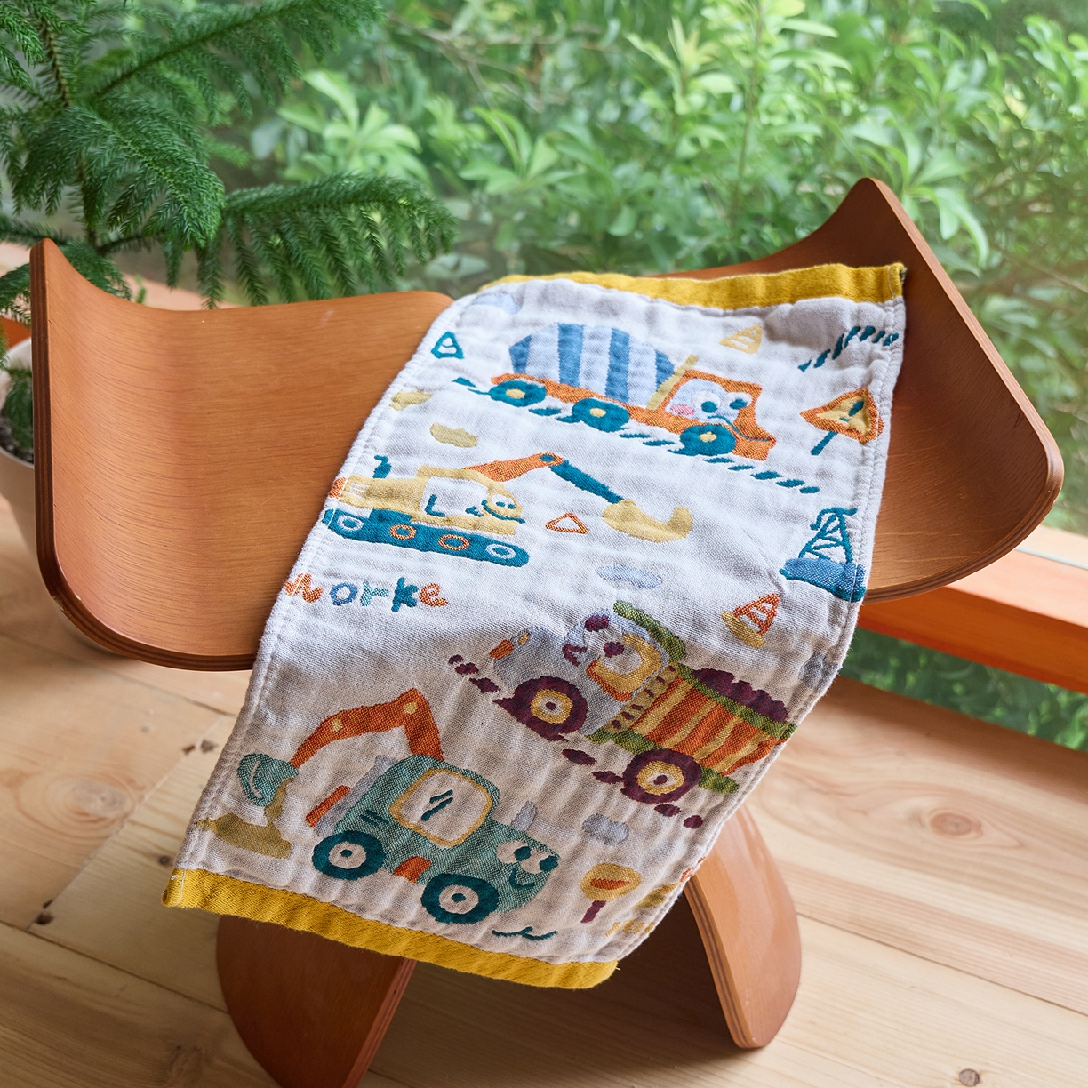 91家纺网 家纺一手货源 找家纺 （总）沐瑟家纺 2025新款全棉纱布儿童卡通小毛巾