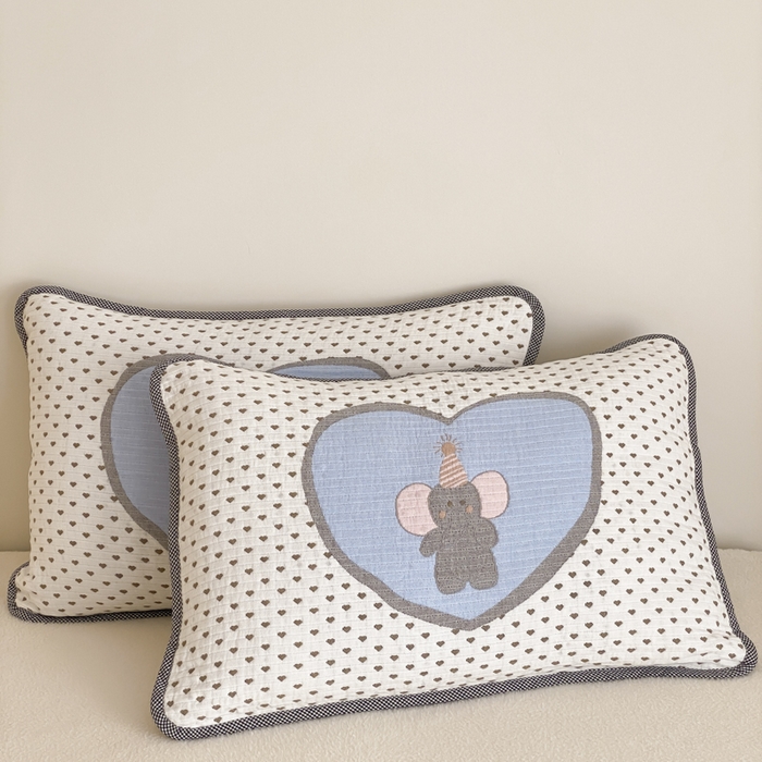 91家纺网 家纺一手货源 找家纺 麻依 2025新款十层纱布软萌泡芙被被子春秋被子被芯 心心小象