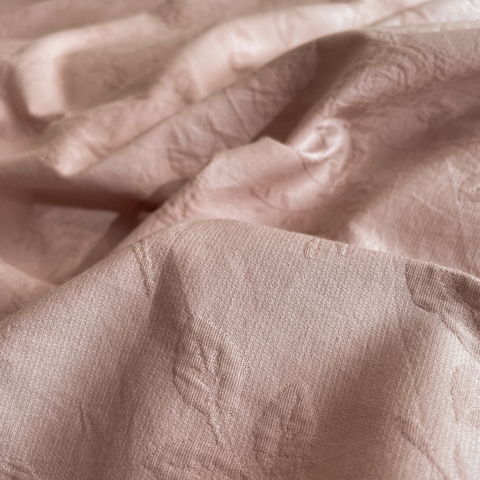 91家纺网 家纺一手货源 找家纺 宜代光年 2025新款三层纱60s水洗棉提花系列四件套 陌上花开-粉