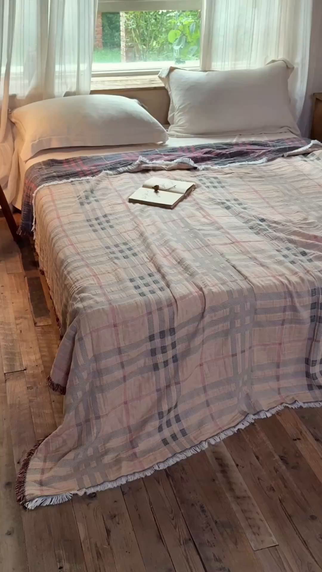 91家纺网 家纺一手货源 找家纺 （总）沐瑟家纺 2025新款亲肤全棉纱布盖毯毯子