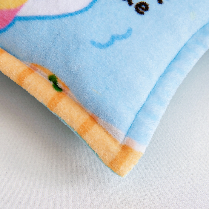 91家纺网 家纺一手货源 找家纺 吉咪兔家纺 25年新款大版定位图案儿童卡通牛奶绒枕套加厚秋冬季宝宝枕头套幼儿园枕芯套蛋糕猫咪