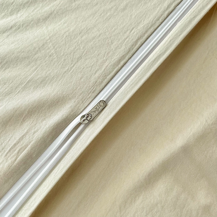 91家纺网 家纺一手货源 找家纺 宜代光年 2025新款三层纱60s水洗棉提花系列四件套 叶之舞