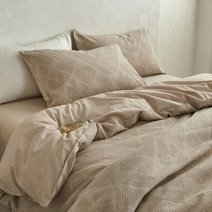 宜代光年 2025新款60s水洗棉提花系列四件套 卡曼