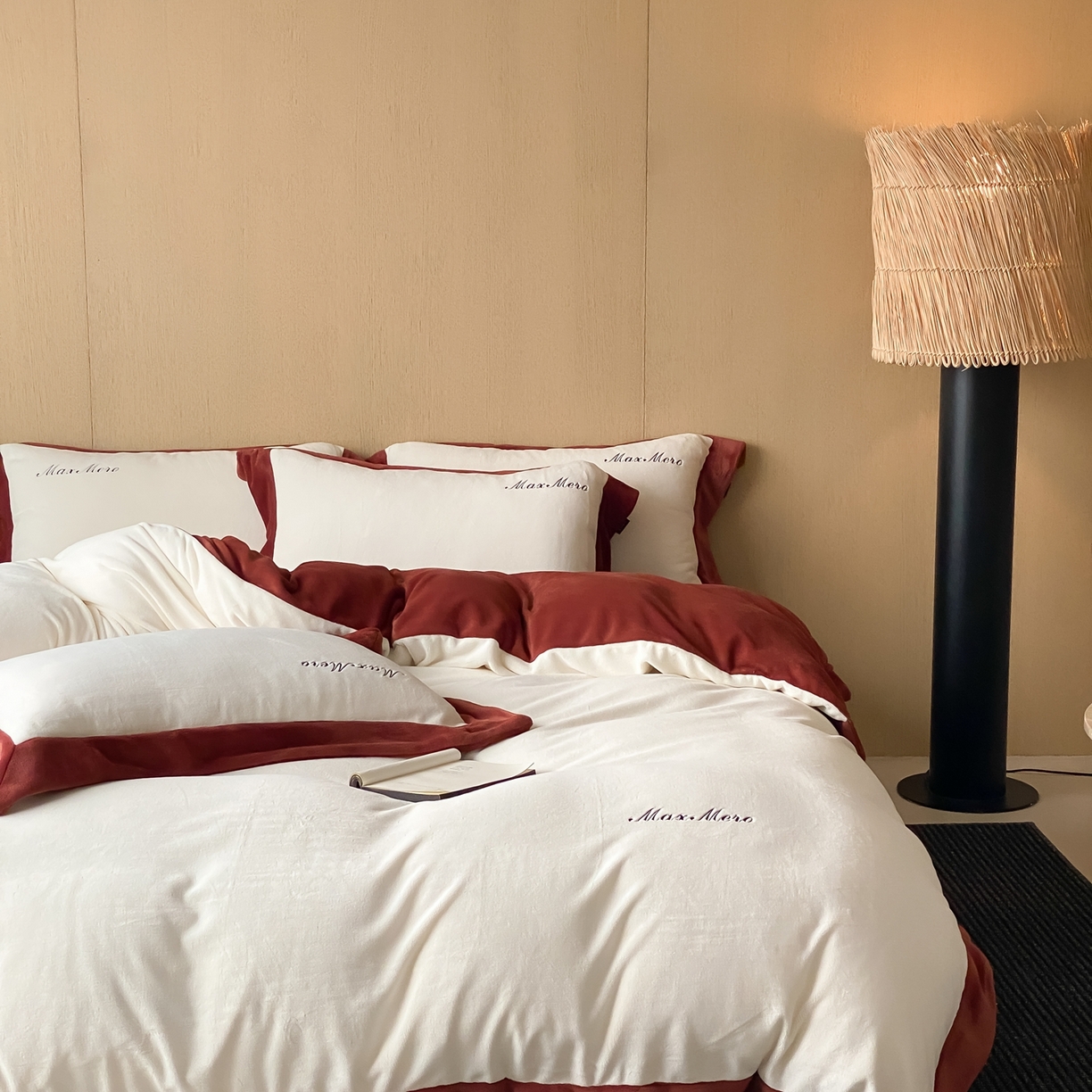 91家纺网 家纺一手货源 找家纺 馨蕊家居 2025秋冬新款轻奢煦暖绒系列-绒云舒（券后控价238/258) 云舒-栗子咖