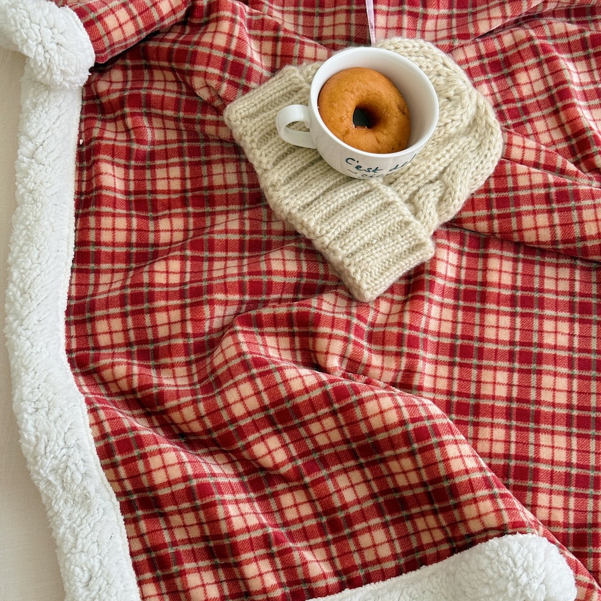 91家纺网 家纺一手货源 找家纺 （总）顾里家纺 2025新款复古格系羊羔绒毯毯子（70*100cm会员11元 100*150cm会员19元 150*200cm会员34元 200*230cm会员43元）