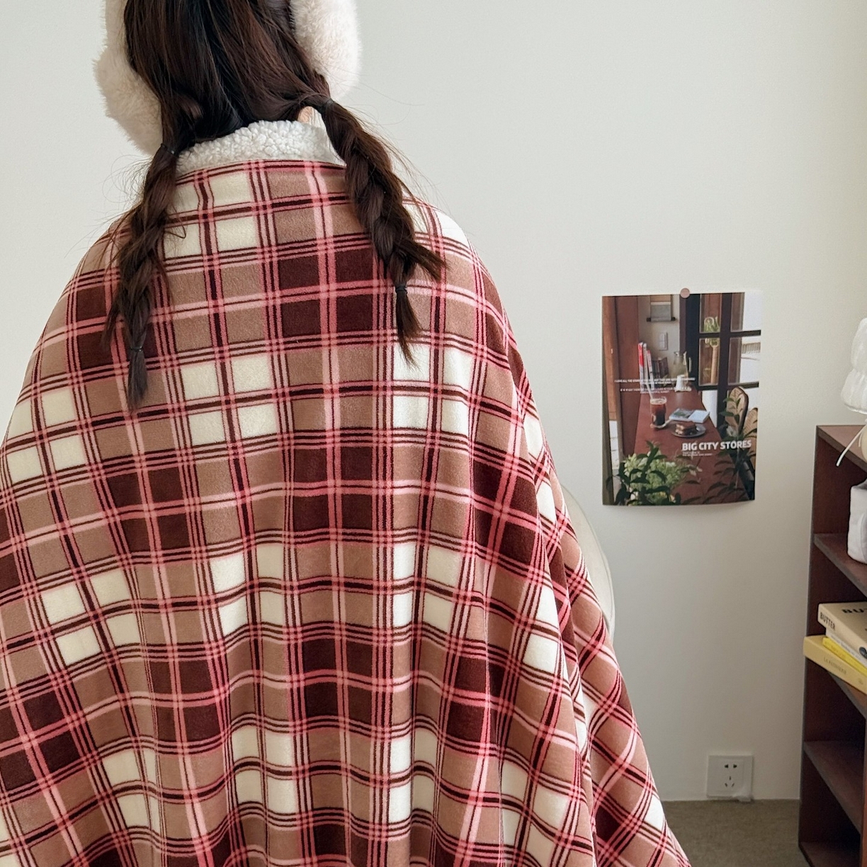 91家纺网 家纺一手货源 找家纺 顾里家纺 2025新款复古格系羊羔绒毯毯子（70*100cm会员11元 100*150cm会员19元 150*200cm会员34元 200*230cm会员43元） 苏格物语