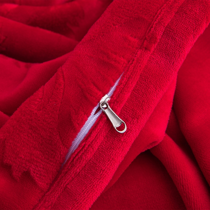 91家纺网 家纺一手货源 找家纺 星窝家纺 2025新款雕花绒床盖四件套 控价标准139（直播拼多多淘宝） 灵动大红