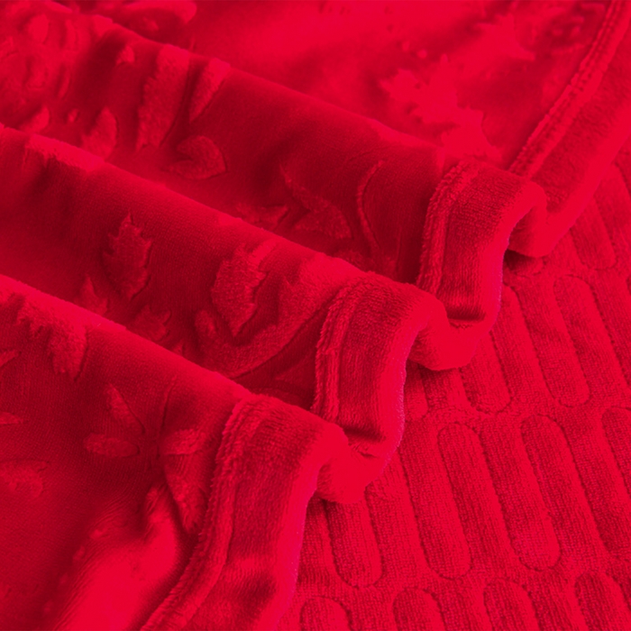 91家纺网 家纺一手货源 找家纺 星窝家纺 2025新款雕花绒床盖四件套 控价标准139（直播拼多多淘宝） 灵动大红