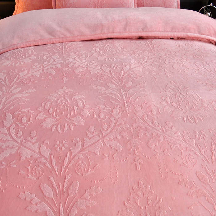 91家纺网 家纺一手货源 找家纺 星窝家纺 2025新款雕花绒床盖四件套 控价标准139（直播拼多多淘宝） 灵动粉