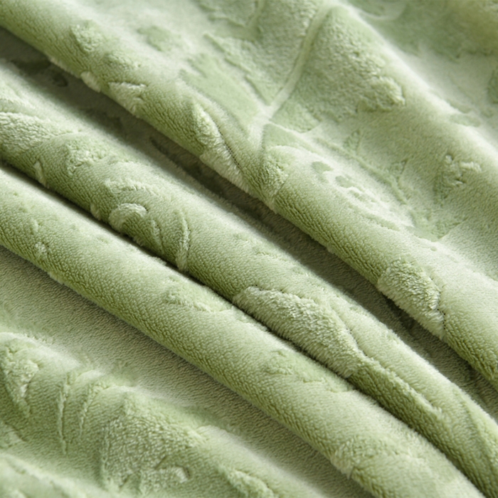 91家纺网 家纺一手货源 找家纺 星窝家纺 2025新款雕花绒床盖四件套 控价标准139（直播拼多多淘宝） 灵动绿