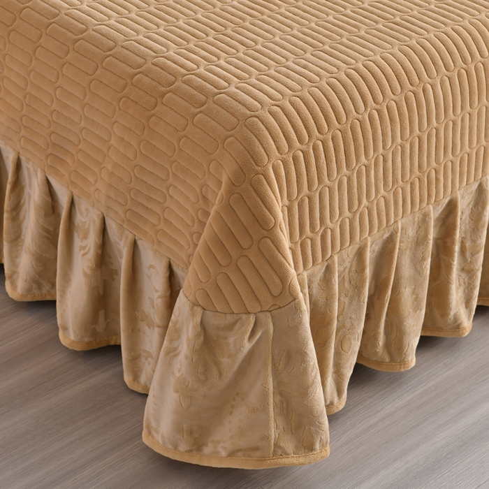 91家纺网 家纺一手货源 找家纺 星窝家纺 2025新款雕花绒床盖四件套 控价标准139（直播拼多多淘宝） 灵动奶咖