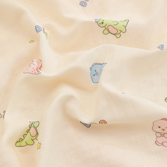 91家纺网 家纺一手货源 找家纺 织布人 2025新款枕芯A类全棉卡通豆豆枕双面可用儿童学生枕套+枕芯可拆洗 A类恐龙宝宝