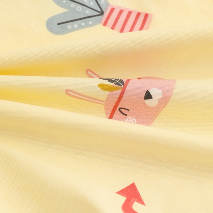 91家纺网 家纺一手货源 找家纺 织布人 2025新款枕芯A类全棉卡通豆豆枕双面可用儿童学生枕套+枕芯可拆洗 A类动物汽车