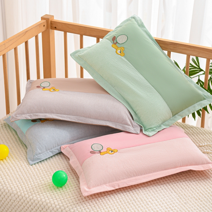 91家纺网 家纺一手货源 找家纺 （总）织布人 2025新款枕芯A类全棉卡通儿童枕幼儿园午睡枕学生宿舍专用枕头-小卡拉