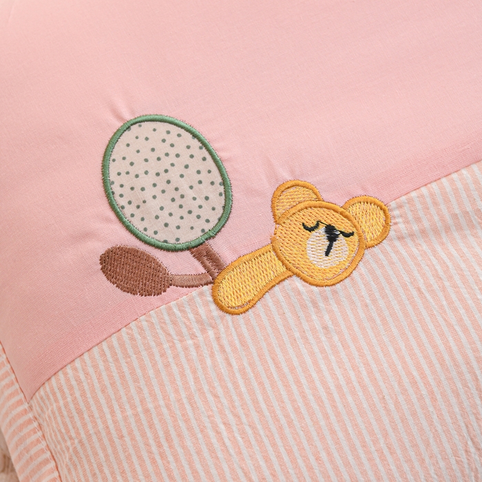 91家纺网 家纺一手货源 找家纺 织布人 2025新款枕芯A类全棉卡通儿童枕幼儿园午睡枕学生宿舍专用枕头-小卡拉 A类卡通小卡拉-粉色