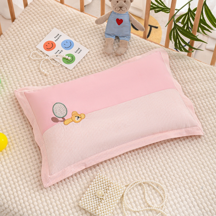 91家纺网 家纺一手货源 找家纺 （总）织布人 2025新款枕芯A类全棉卡通儿童枕幼儿园午睡枕学生宿舍专用枕头-小卡拉