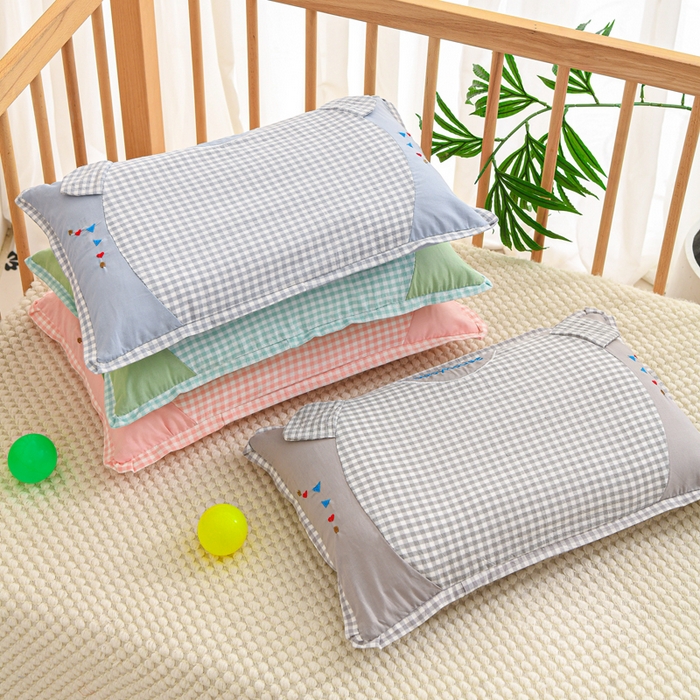 91家纺网 家纺一手货源 找家纺 （总）织布人 2025新款枕芯A类全棉卡通儿童枕幼儿园午睡枕学生宿舍专用枕头-小米奇