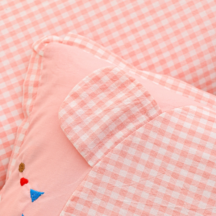 91家纺网 家纺一手货源 找家纺 织布人 2025新款枕芯A类全棉卡通儿童枕幼儿园午睡枕学生宿舍专用枕头-小米奇 A类卡通小米奇-粉色