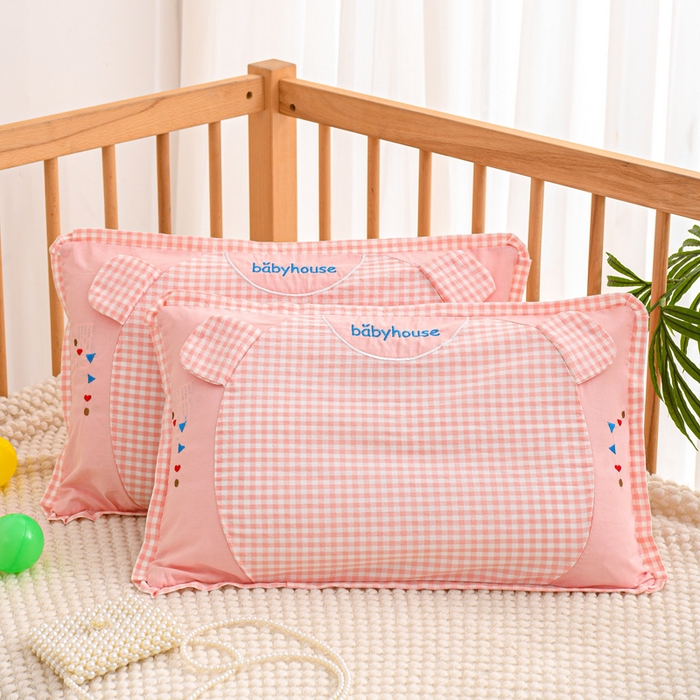 91家纺网 家纺一手货源 找家纺 织布人 2025新款枕芯A类全棉卡通儿童枕幼儿园午睡枕学生宿舍专用枕头-小米奇 A类卡通小米奇-粉色