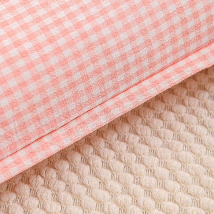 91家纺网 家纺一手货源 找家纺 织布人 2025新款枕芯A类全棉卡通儿童枕幼儿园午睡枕学生宿舍专用枕头-小米奇 A类卡通小米奇-粉色