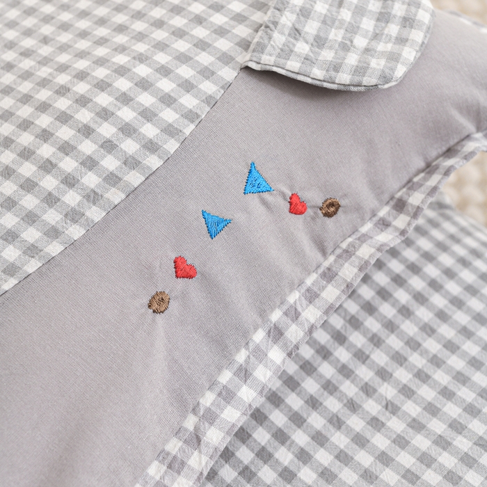 91家纺网 家纺一手货源 找家纺 织布人 2025新款枕芯A类全棉卡通儿童枕幼儿园午睡枕学生宿舍专用枕头-小米奇 A类卡通小米奇-灰色