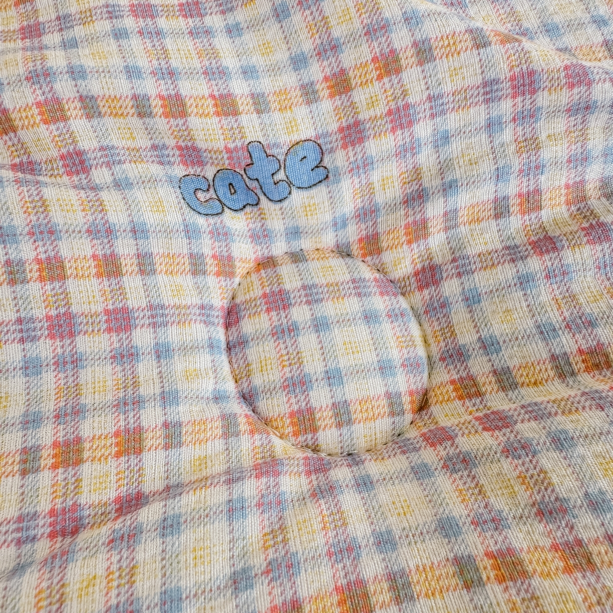 91家纺网 家纺一手货源 找家纺 佳鸿家纺 2025新款云感双层纱冬被软糯云朵棉春秋被被子加厚被芯 彩格kt