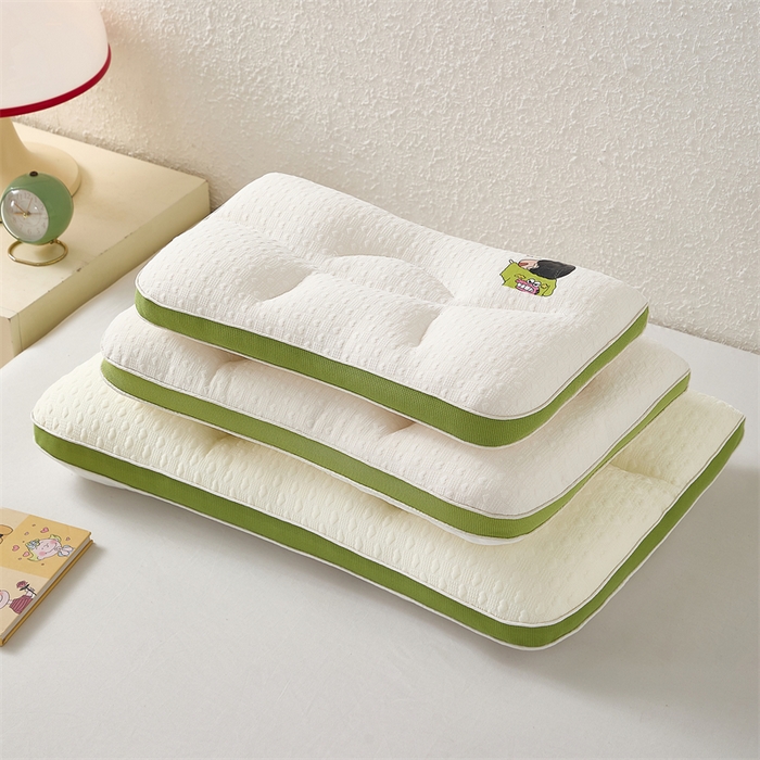 91家纺网 家纺一手货源 找家纺 （总）织布人 2025新款枕芯A类针织棉定型枕小新同学儿童枕学生枕成人亲子枕头