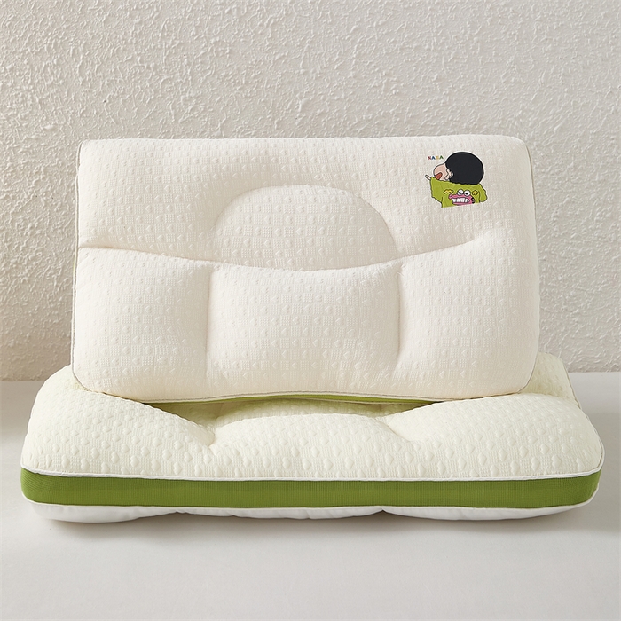 91家纺网 家纺一手货源 找家纺 （总）织布人 2025新款枕芯A类针织棉定型枕小新同学儿童枕学生枕成人亲子枕头