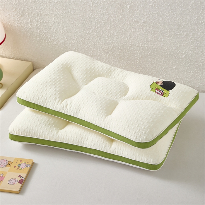 91家纺网 家纺一手货源 找家纺 （总）织布人 2025新款枕芯A类针织棉定型枕小新同学儿童枕学生枕成人亲子枕头