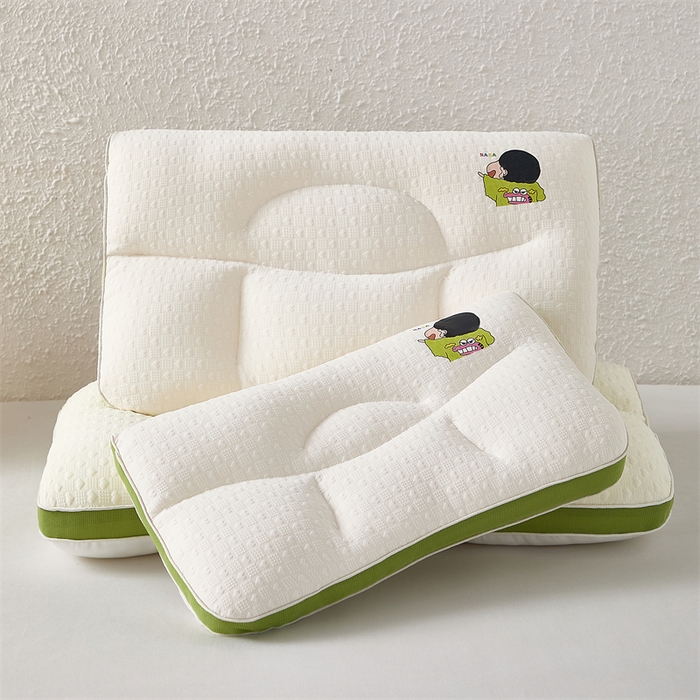 91家纺网 家纺一手货源 找家纺 （总）织布人 2025新款枕芯A类针织棉定型枕小新同学儿童枕学生枕成人亲子枕头