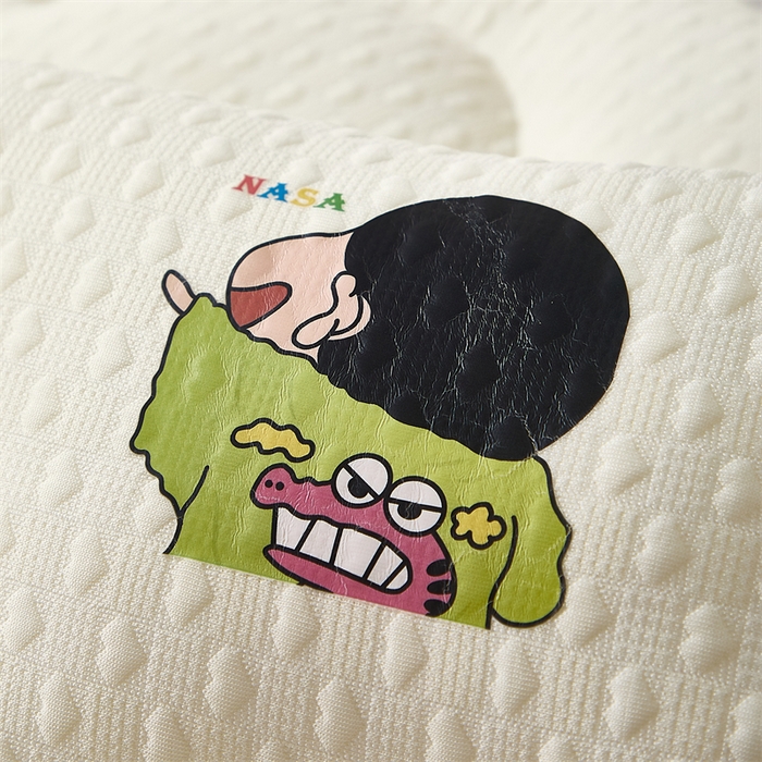 91家纺网 家纺一手货源 找家纺 （总）织布人 2025新款枕芯A类针织棉定型枕小新同学儿童枕学生枕成人亲子枕头