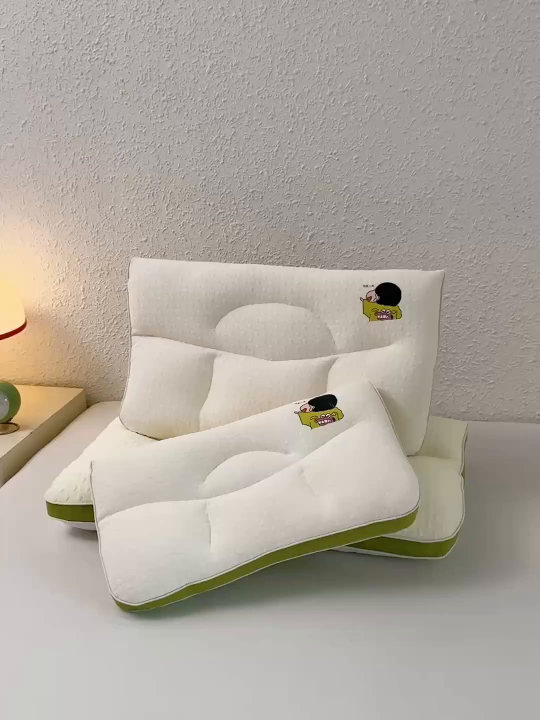 91家纺网 家纺一手货源 找家纺 （总）织布人 2025新款枕芯A类针织棉定型枕小新同学儿童枕学生枕成人亲子枕头