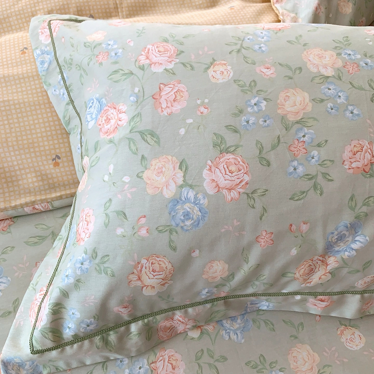 91家纺网 家纺一手货源 找家纺 （总）莱豫家纺 2025新款亲肤舒适小清新印花全棉四件套第七批