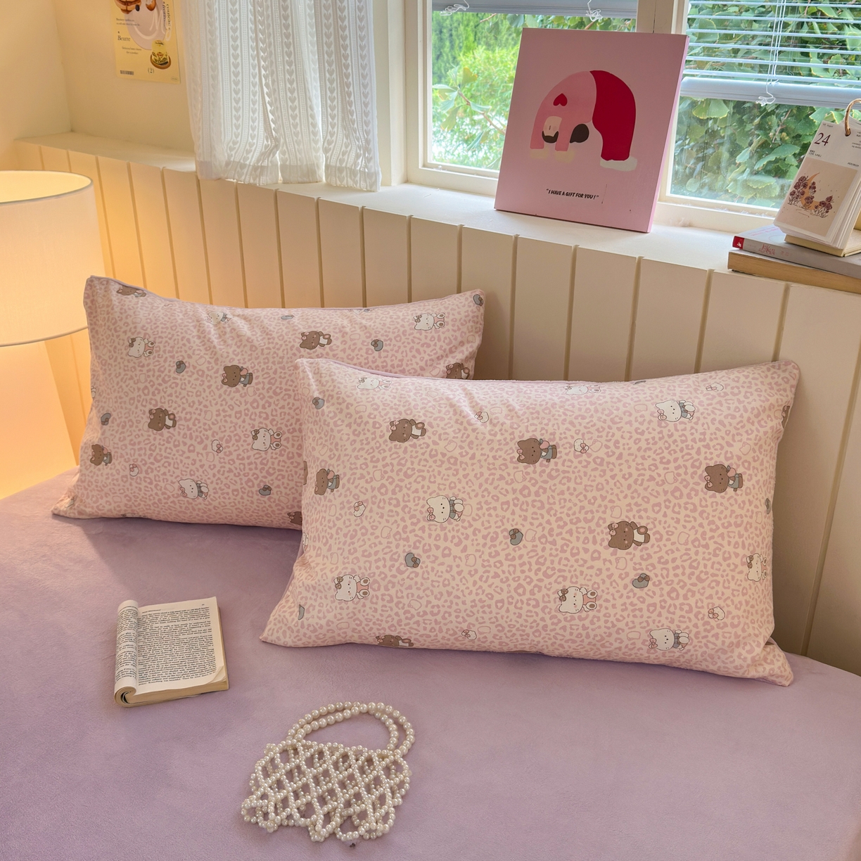 91家纺网 家纺一手货源 找家纺 （总）Sweet dreams甜梦 2025新款棉加绒印花四件套