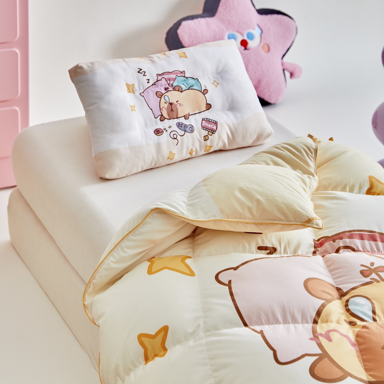 91家纺网 家纺一手货源 找家纺 （总）暖羽屋羽绒馆 2025新款天丝莱赛尔鹅绒丝被芯 抗菌 防螨羽毛被1.2米 白鹅绒丝 儿童学生被子1.5 春秋被