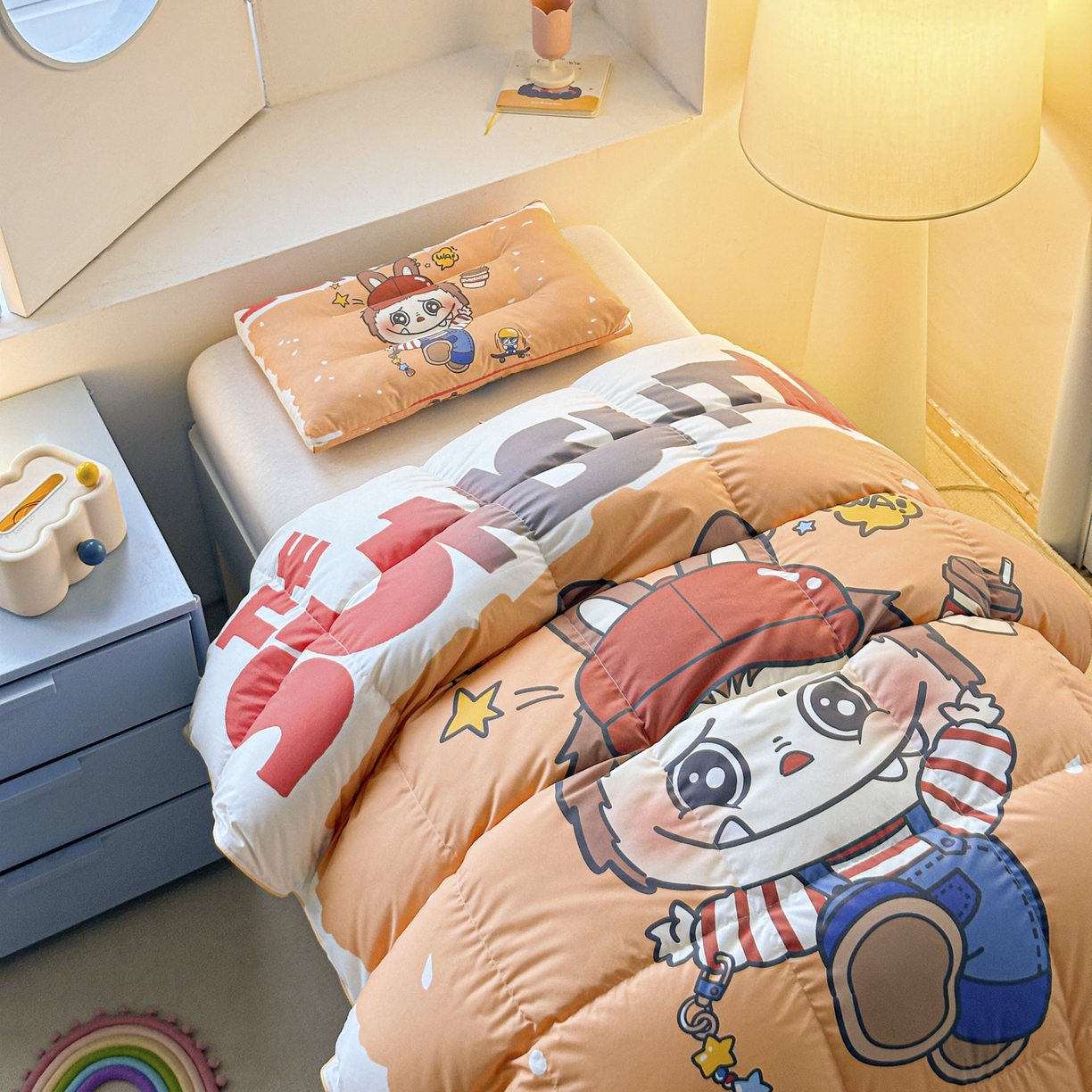 91家纺网 家纺一手货源 找家纺 暖羽屋羽绒馆 2025新款天丝莱赛尔鹅绒丝被芯 抗菌 防螨羽毛被1.2米 白鹅绒丝 儿童学生被子1.5 春秋被 运动拉布特