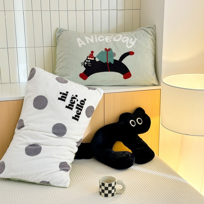 91家纺网 家纺一手货源 找家纺 （总）寐居家纺 2025新款卡通印花大阪单枕套件