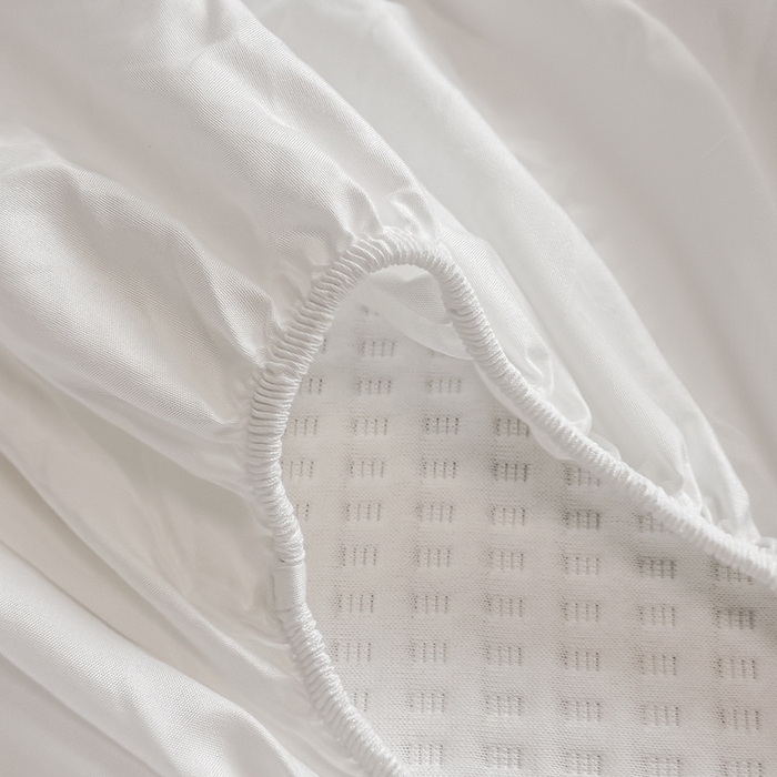 91家纺网 家纺一手货源 找家纺 大元 2025新款零压云棉刺绣款单床笠床笠单件单品床笠小熊仔 小熊仔-奶白