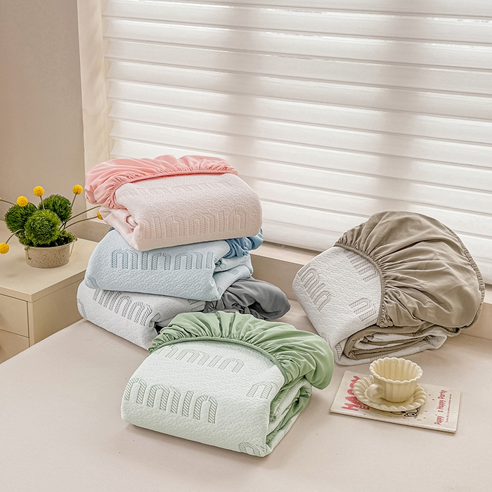 91家纺网 家纺一手货源 找家纺 （总）大元 2025新款空气层夹棉单床笠床笠单件单品床笠-基础款minmin