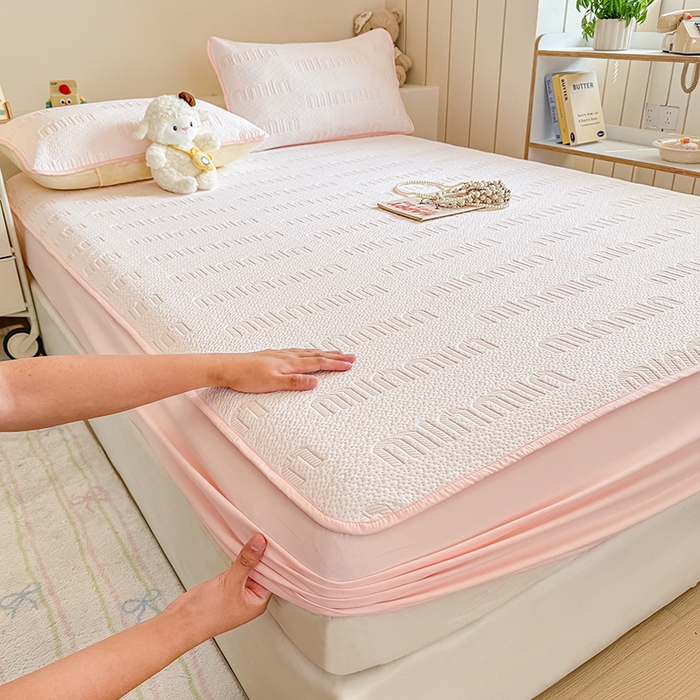 91家纺网 家纺一手货源 找家纺 （总）大元 2025新款空气层夹棉单床笠床笠单件单品床笠-基础款minmin